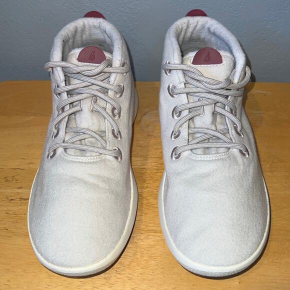 Allbirds WRUM Wool Runner Up Light Gray High Top Shoes Men's Size 12 - Picture 1 of 13